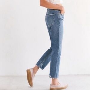 Agolde Cigarette Low Slung Straight Leg Jean